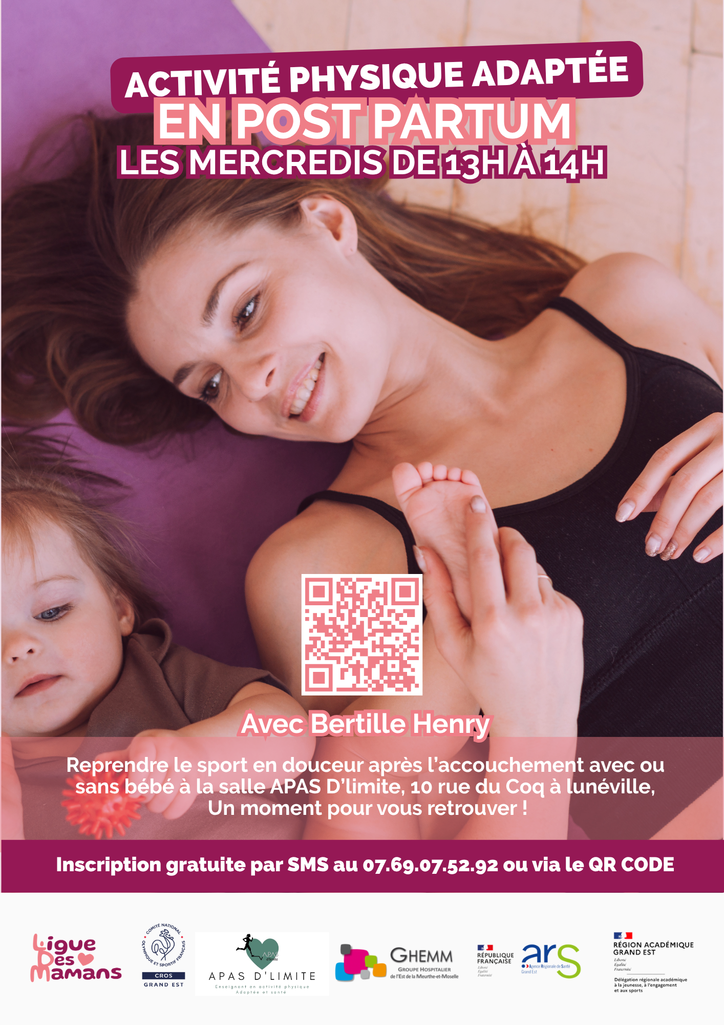 Le département 54 se mobilise pour les jeunes mères !